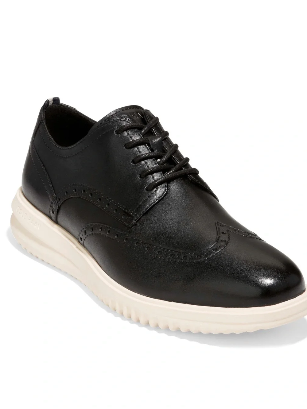 N/A black leather
